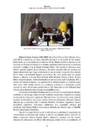 Editorial Jorge Álvarez (1963-1969) [Semblanza] / Diego García | Biblioteca Virtual Miguel de Cervantes