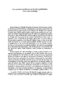 La comitiva borbónica en la obra galdosiana: hacia una tipología / Peter A. Bly | Biblioteca Virtual Miguel de Cervantes