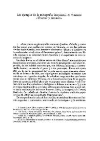 Un ejemplo de la mitografía lorquiana: el romance "Thamar y Amnón" / Maria Teresa Cattaneo | Biblioteca Virtual Miguel de Cervantes
