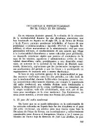 Dictaduras e intelectualidad en el siglo XX en España / Evelyne López Campillo | Biblioteca Virtual Miguel de Cervantes