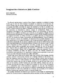 Imaginación e historia en Julio Cortázar   / Jaime Alazraki | Biblioteca Virtual Miguel de Cervantes