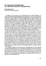 El "espejo de las generaciones" en la narrativa femenina contemporánea  / Biruté Ciplijauskaité | Biblioteca Virtual Miguel de Cervantes