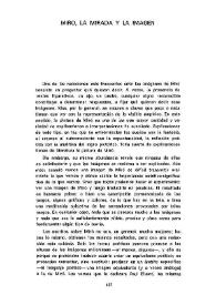 Miró, la mirada y la imagen / Valeriano Bozal | Biblioteca Virtual Miguel de Cervantes