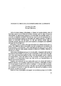 Paisaje y Literatura, o los fantasmas de la otredad / Claudio Guillén | Biblioteca Virtual Miguel de Cervantes