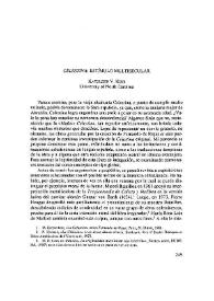 "Celestina": estímulo multisecular / Kathleen V. Kish | Biblioteca Virtual Miguel de Cervantes
