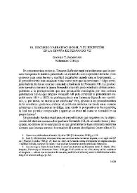 El discurso narrativo moral y su recepción en la España de Fernando VII / Rodney T. Rodríguez | Biblioteca Virtual Miguel de Cervantes