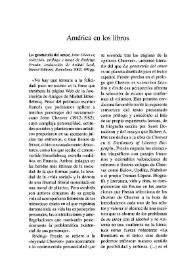 Cuadernos hispanoamericanos, núm. 629 (noviembre 2002). América en los libros | Biblioteca Virtual Miguel de Cervantes