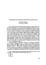   Metaficción  en  cuentos  de Francisco Alemán Sainz / Anthony  Percival | Biblioteca Virtual Miguel de Cervantes