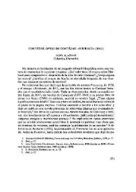   Cortázar antes de Cortázar: "Rimbaud" (1941)   / Jaime Alazraki | Biblioteca Virtual Miguel de Cervantes