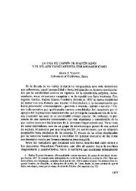 "La casa de cartón" de Martín Adán y el relato vanguardista hispanoamericano / Hugo J. Verani | Biblioteca Virtual Miguel de Cervantes