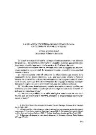 La relación "escritura-mundo" ejemplificada en textos de Reinaldo Arenas / Myrna Solotorevsky | Biblioteca Virtual Miguel de Cervantes