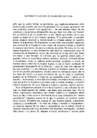 Perspectivas del hispanismo actual / Dámaso Alonso | Biblioteca Virtual Miguel de Cervantes