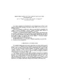Elecciones léxicas en los "Romances Históricos" del Duque de Rivas / Gruppo si Studio della Facoltà di Magisterio. Universidad de Genova | Biblioteca Virtual Miguel de Cervantes