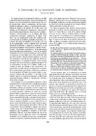  El epistolario de la Institución Libre de Enseñanza  / Reginald F. Brown | Biblioteca Virtual Miguel de Cervantes