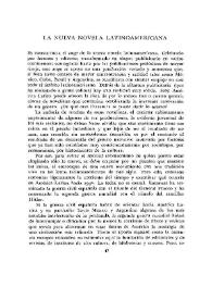  La nueva novela latinoamericana  / Emir Rodríguez-Monegal | Biblioteca Virtual Miguel de Cervantes