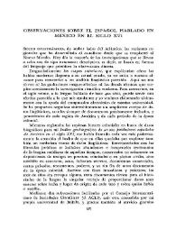  Observaciones sobre el español hablado en México en el siglo XVI / Peter Boyd-Bowman | Biblioteca Virtual Miguel de Cervantes