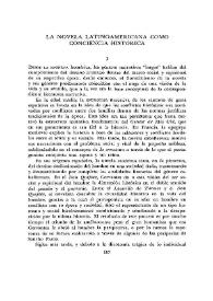  La novela latinoamericana como conciencia histórica  / Adalberto Dessau | Biblioteca Virtual Miguel de Cervantes