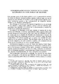 Consideraciones en torno a la obra literaria de don Pablo de Olavide  / Estuardo Núñez | Biblioteca Virtual Miguel de Cervantes