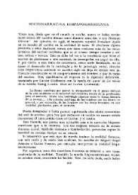  Socionarrativa hispanoamericana  / Paul Verdevoye | Biblioteca Virtual Miguel de Cervantes