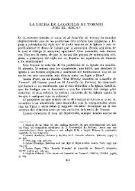  La lucha de Lazarillo de Tormes por el arca  / Jack Weiner | Biblioteca Virtual Miguel de Cervantes