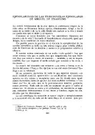  Ejemplaridad de las tres novelas ejemplares de Miguel de Unamuno  / Ioanna Zlotescu-Cioranu | Biblioteca Virtual Miguel de Cervantes