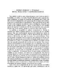 Sobre héroes y tumbas: mito, realidad y superrealidad / Lilia Dapaz Strout | Biblioteca Virtual Miguel de Cervantes