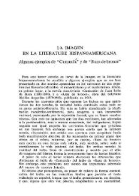 La imagen en la literatura hispanoamericana. Algunos ejemplos de "Cumandá" y de "Raza de bronce"  / Giovanni María Bertini | Biblioteca Virtual Miguel de Cervantes