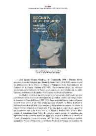 José Ignacio Ramos (Santiago de Compostela, 1904 – Buenos Aires) [Semblanza] / Francisca Montiel Rayo | Biblioteca Virtual Miguel de Cervantes