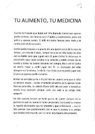 Tu alimento, tu medicina / Alba Domenech Ferre | Biblioteca Virtual Miguel de Cervantes