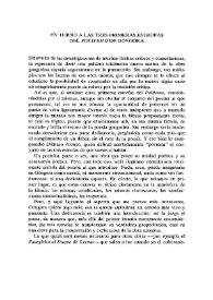 En torno a las tres primeras estrofas del "Polifemo" de Góngora / Ermanno Caldera | Biblioteca Virtual Miguel de Cervantes