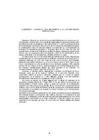 Sarmiento-Mansilla: una excursion a la autobiografía fundacional / Raúl Crisafio | Biblioteca Virtual Miguel de Cervantes