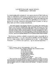 Las estéticas de Valle Inclán. Simbología y síntesis / Guillermo Díaz-Plaja | Biblioteca Virtual Miguel de Cervantes