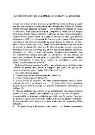 La ordenación de las "Rimas" de Gustavo A.Bécquer / Juan M. Díez Taboada | Biblioteca Virtual Miguel de Cervantes
