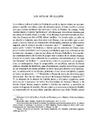 Los estilos de Galdós   / José Schraibman | Biblioteca Virtual Miguel de Cervantes