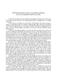 José Joaquín de Mora y la sátira política en las "Leyendas Españolas" / Salvador García Castañeda | Biblioteca Virtual Miguel de Cervantes