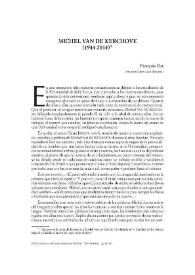 Michel van de Kerchove (1944-2014) / François Ost; traducción de Alfonso García Figueroa | Biblioteca Virtual Miguel de Cervantes