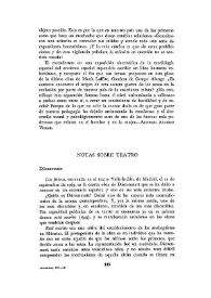 Cuadernos Hispanoamericanos, núm. 190 (octubre  1965). Notas sobre teatro / Ricardo Doménech | Biblioteca Virtual Miguel de Cervantes