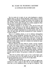 El ocaso de Francisca Sánchez del Pozo: la castellana fiel de Rubén Darío / Irina Darlée | Biblioteca Virtual Miguel de Cervantes