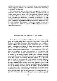 Presencia de Alberti en París / Carlos Edmundo de Ory | Biblioteca Virtual Miguel de Cervantes