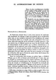 El antipositivismo en México / Tomás Mallo | Biblioteca Virtual Miguel de Cervantes