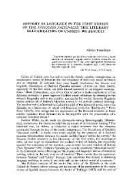 History as Language in the First Series of the "Episodios Nacionales": The Literary Self-Creation of Gabriel de Araceli / Akiko Tsuchiya | Biblioteca Virtual Miguel de Cervantes