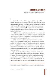 Liberación / Enrique K. Laygo | Biblioteca Virtual Miguel de Cervantes