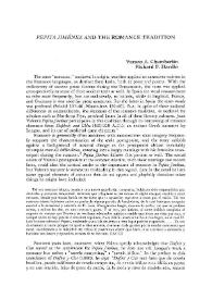 "Pepita Jiménez" and the romance tradition / Vernon A. Chamberlin; Richard F. Hardin | Biblioteca Virtual Miguel de Cervantes