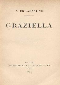 Graziella / A. de Lamartine | Biblioteca Virtual Miguel de Cervantes