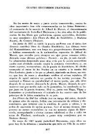 Cuatro recuerdos franceses / J. M. S. | Biblioteca Virtual Miguel de Cervantes