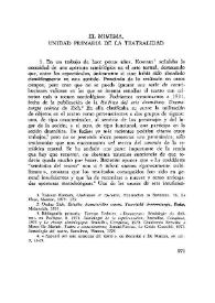 El mimema, unidad primaria de la teatralidad / Manuel Sito Alba | Biblioteca Virtual Miguel de Cervantes