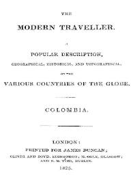 A Popular description, geographical, historical, and topographical, of the various countries of the globe | Biblioteca Virtual Miguel de Cervantes
