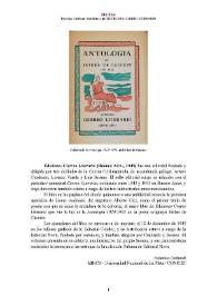 Ediciones Correo Literario (Buenos Aires, 1945) [Semblanza] / Federico Gerhardt | Biblioteca Virtual Miguel de Cervantes