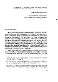 En torno al vocabulario político de 1808 / Antonio Moliner Prada | Biblioteca Virtual Miguel de Cervantes