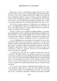 Machado en francés / Alberto Porlan | Biblioteca Virtual Miguel de Cervantes